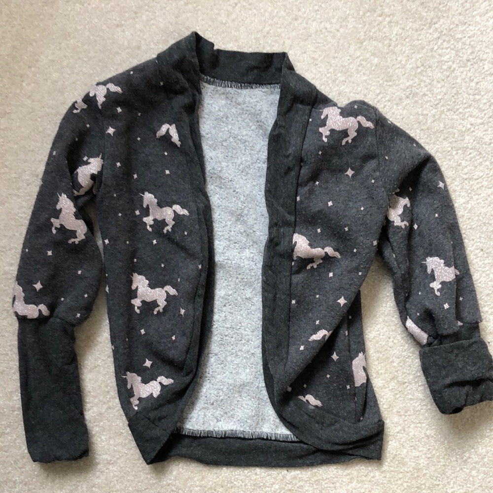 Grow with me Unicorn Cardigan